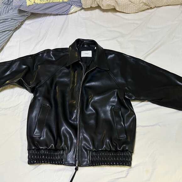 Aritzia Falcon Jacket (vegan leather) - Picture 1 of 6